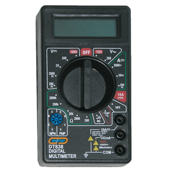 Мультиметр DT 838 Энергия, 100 шт - Электрика, НВА - Измерительный инструмент - Мультимеры - Магазин электрооборудования Проф-Электрик