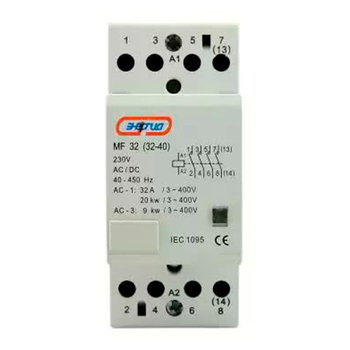 Модульный контактор МF 32 4P 32A Энергия - Электрика, НВА - Коммутационное оборудование - Контакторы - Магазин электрооборудования Проф-Электрик